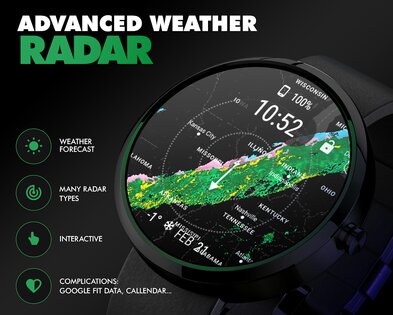 Погода для Wear OS 2.8.1.5. Скриншот 4