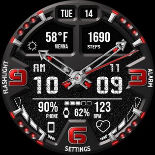 Metrix Watch Face 1.1.7. Скриншот 6