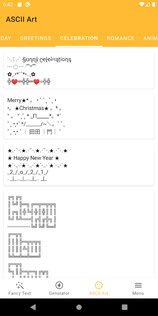 Необычные текстовые символы 2.9.4. Скриншот 8