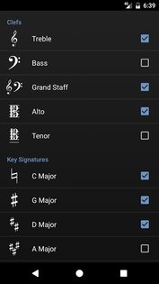 Vivace – обучение чтению нот 4.0.0. Скриншот 3