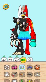 Monster Mix and Match ASMR 1.9. Скриншот 5