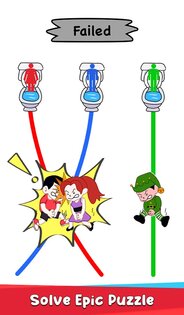 Toilet Rush Race Draw Puzzle 2.0.6. Скриншот 1