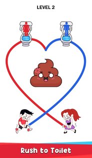Toilet Rush Race Draw Puzzle 2.0.6. Скриншот 4