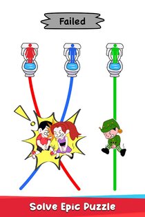 Toilet Rush Race Draw Puzzle 2.0.6. Скриншот 7