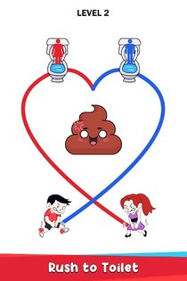 Toilet Rush Race Draw Puzzle 2.0.6. Скриншот 10