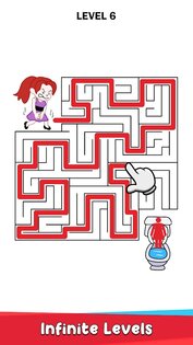 Toilet Rush Race Draw Puzzle 2.0.6. Скриншот 20