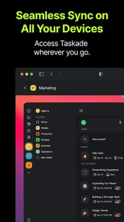 Taskade 4.11.5. Скриншот 8
