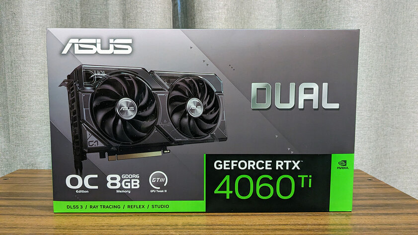 Обзор ASUS Dual RTX 4060 Ti OC: очень холодная, тихая и производительная