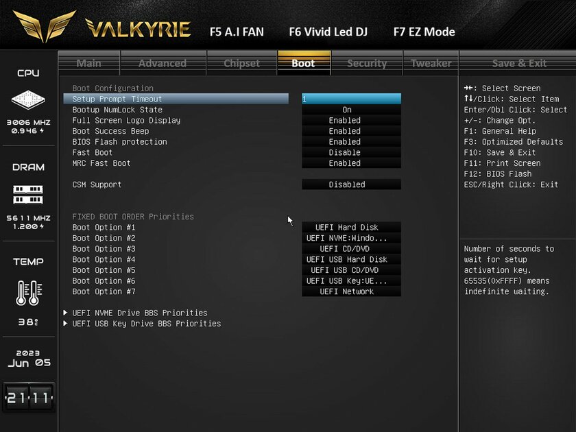 Лучшая матплата (если найдёте по официальной цене): обзор Biostar Z790 Valkyrie — BIOS и софт. 7