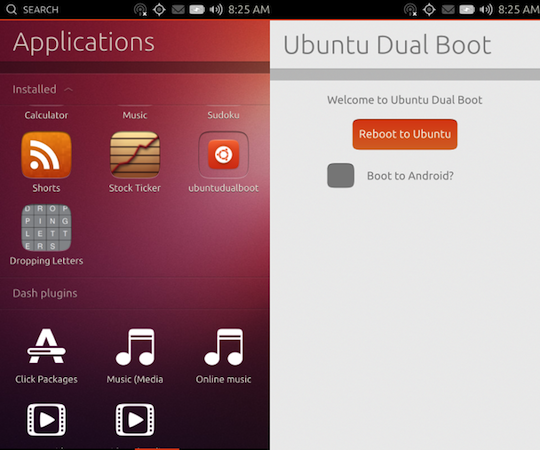 Dual-boot Ubuntu/Android на смартфонах. Developer Preview.