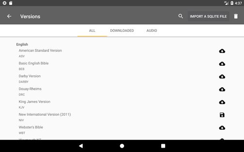 Библия оффлайн с аудио 10.4.4. Скриншот 13