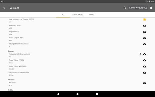 Библия оффлайн с аудио 10.4.4. Скриншот 23