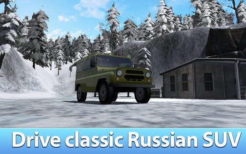 Russian UAZ Offroad Simulator 1.04. Скриншот 1