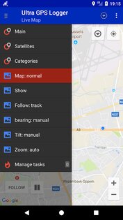 Ultra GPS Logger 3.205. Скриншот 3