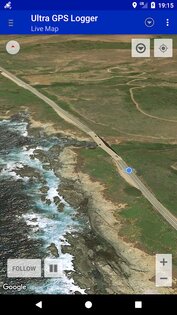 Ultra GPS Logger 3.205. Скриншот 4