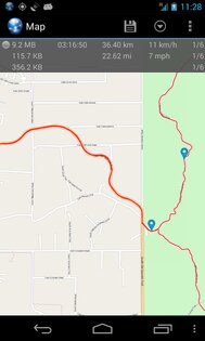 Ultra GPS Logger 3.205. Скриншот 6