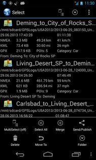 Ultra GPS Logger 3.205. Скриншот 7