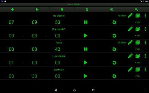 Multi Timer 4.8.0. Скриншот 18