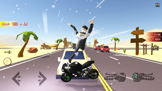 Moto Mad Racing 1.09. Скриншот 17