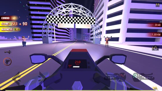 Moto Mad Racing 1.09. Скриншот 24