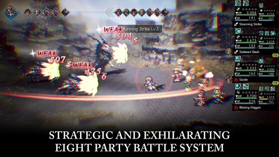 OCTOPATH TRAVELER: CotC 2.16.0. Скриншот 11