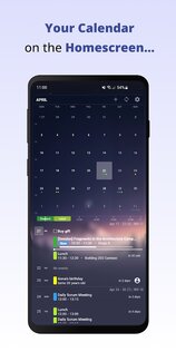 Your Calendar Widget 1.67.2. Скриншот 1