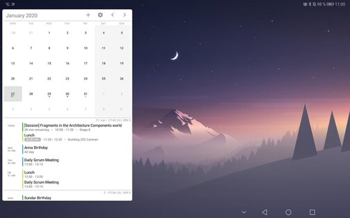 Your Calendar Widget 1.67.2. Скриншот 6