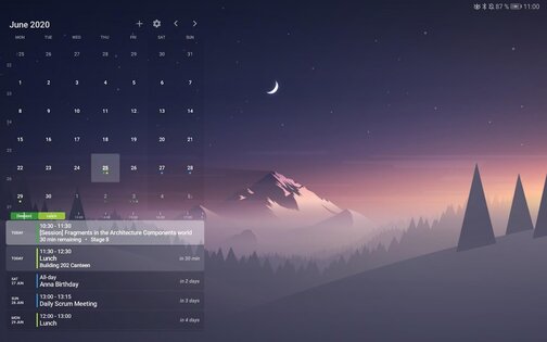 Your Calendar Widget 1.67.2. Скриншот 7