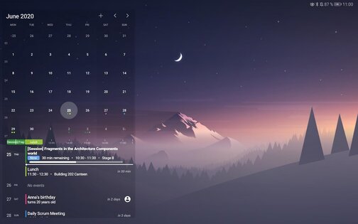Your Calendar Widget 1.67.2. Скриншот 8