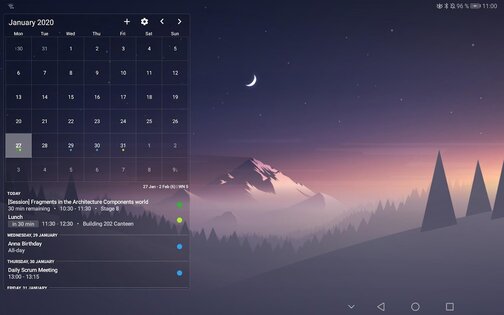 Your Calendar Widget 1.67.2. Скриншот 10