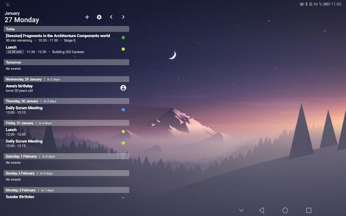 Your Calendar Widget 1.67.2. Скриншот 11