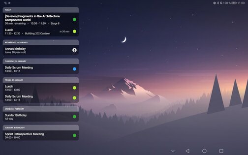 Your Calendar Widget 1.67.2. Скриншот 12