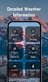Weather Focus 1.2.7. Скриншот 3