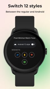 Pixel Minimal Watch Face 2.6.7. Скриншот 3