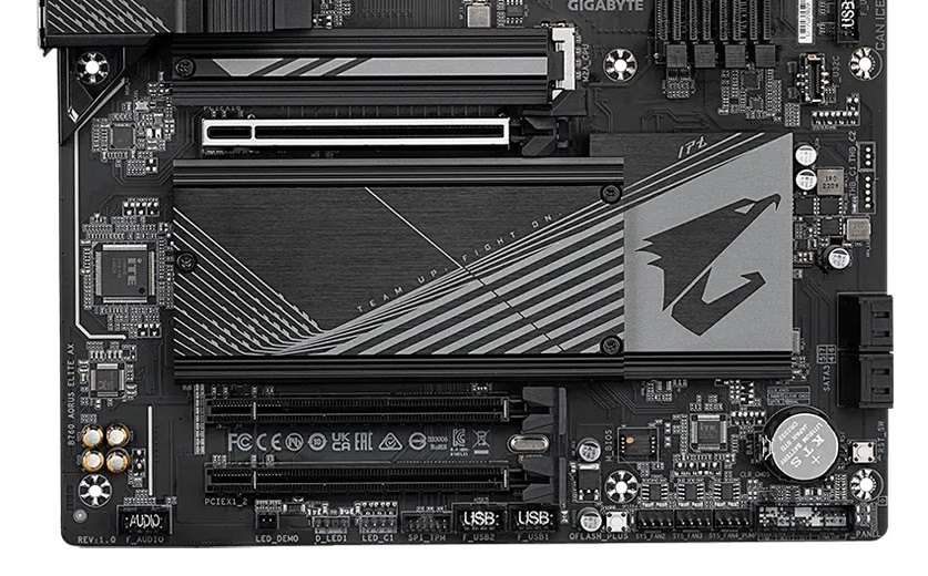 Холодная, недорогая и крайне надёжная: обзор матплаты Gigabyte B760 Aorus Elite AX — Техническая часть. 2