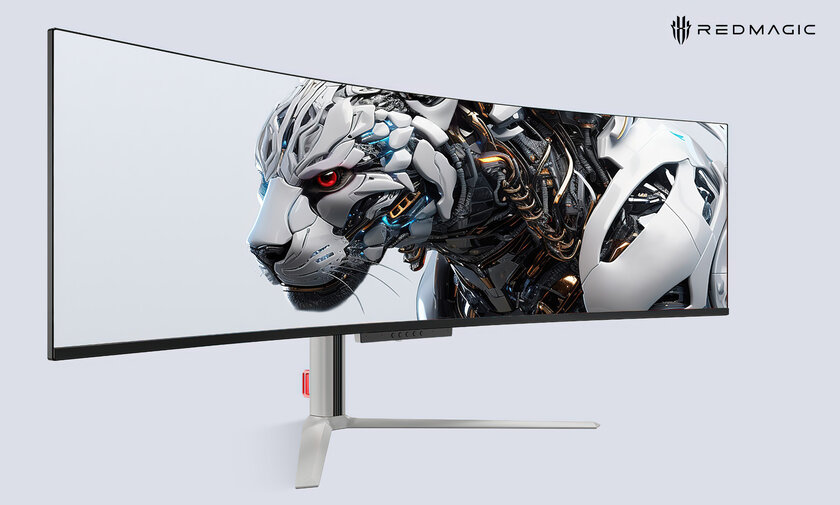 REDMAGIC представила огромный изогнутый игровой дисплей QD-OLED. Дешевле, чем у Samsung