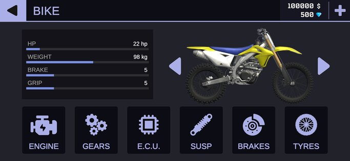 MX Engines 1.1. Скриншот 1