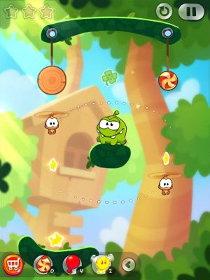 Ам Ням сбежал из коробки! — обзор игры Cut The Rope 2