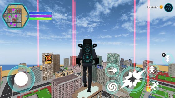 Hero vs Gangstaz: Grand City 1.0.37. Скриншот 6