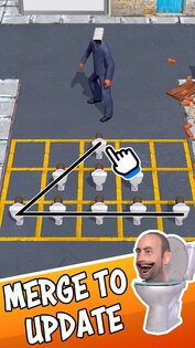 Merge Skibidy Toilet 0.9. Скриншот 1