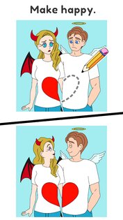 Draw Happy Devil 0.1.8. Скриншот 1