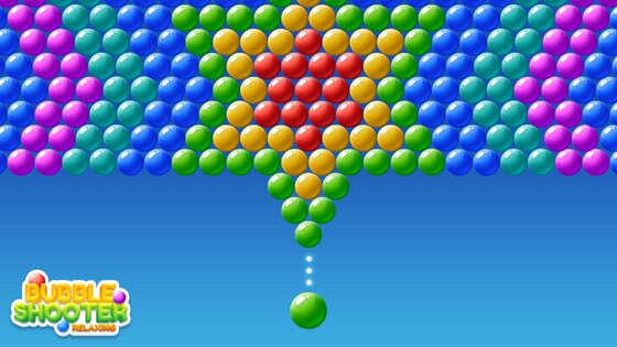 Bubble Shooter Relaxing 1.65. Скриншот 1