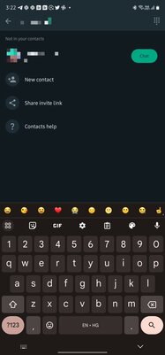 WhatsApp позволяет общаться с людьми, не сохраняя их в контактах