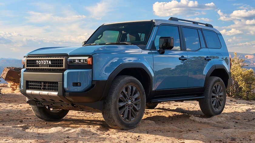 Квадратный и очень проходимый: Toyota представила совершенно новый Land Cruiser Prado 2024