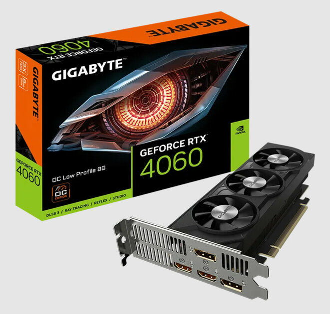 Gigabyte представила очень странную низкопрофильную видеокарту: она поместится даже в очень компактный корпус