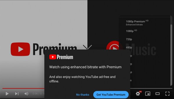 Режим повышенного качества 1080p появился в браузерной версии YouTube: не бесплатно