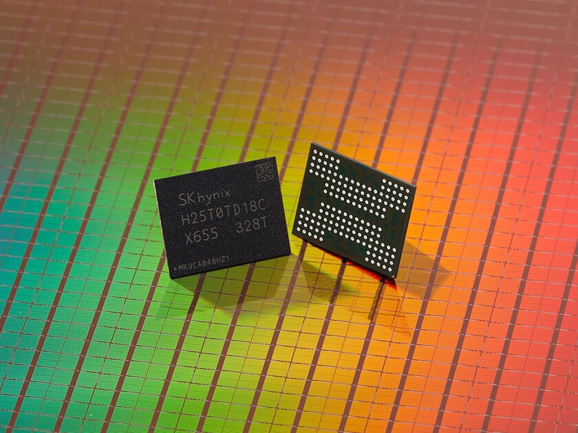 SK Hynix представила первую в мире 321-слойную память 4D NAND: она на 59% производительнее