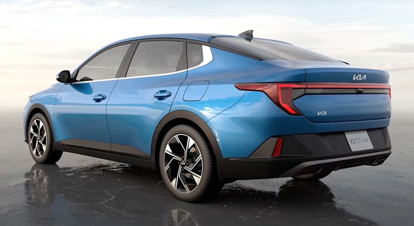 Kia представила совершенно новый седан K3: как Rio, только больше и технологичнее