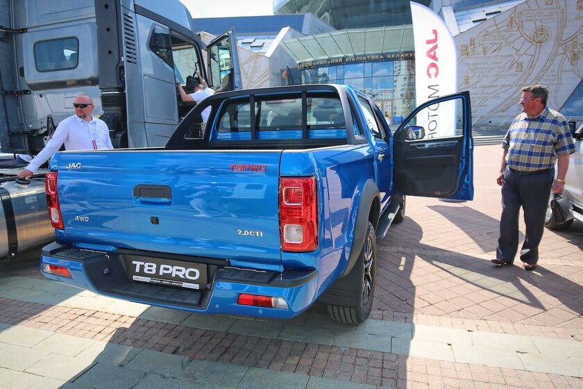 В России стартовали продажи пикапа JAC T8 Pro: с экономичным мотором, механикой и относительно низкой ценой