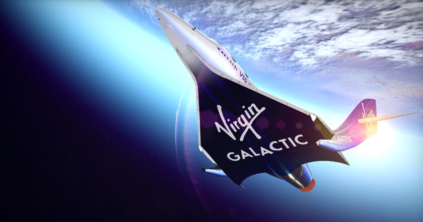 Virgin Galactic впервые отправила туристов в космос
